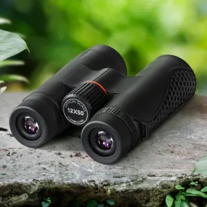 12X50 HD Waterproof Binoculars Nitrogen-Filled w/ BAK4 Prism