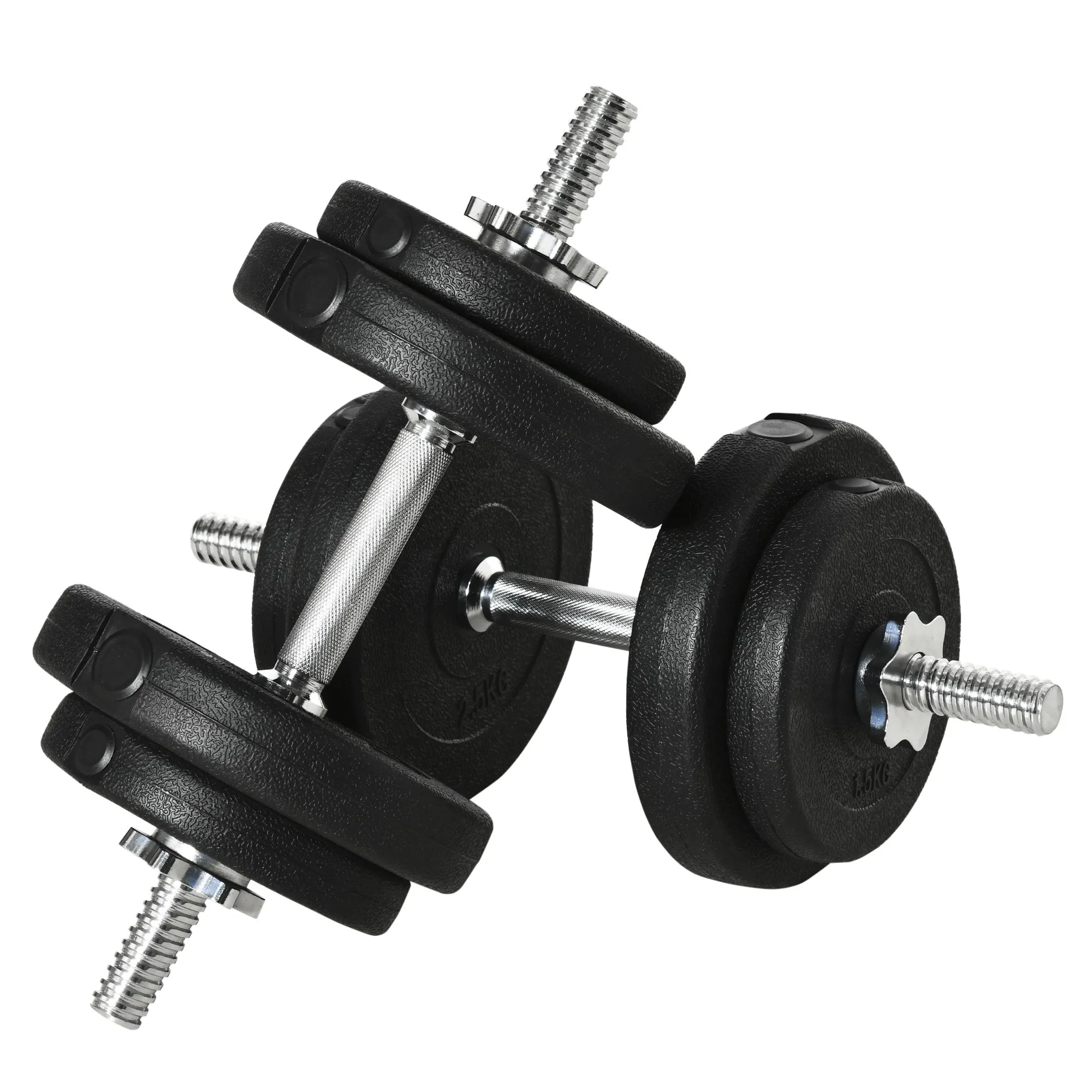 20KG Adjustable Dumbbells Weight Set Hand Weight for Body Fitness