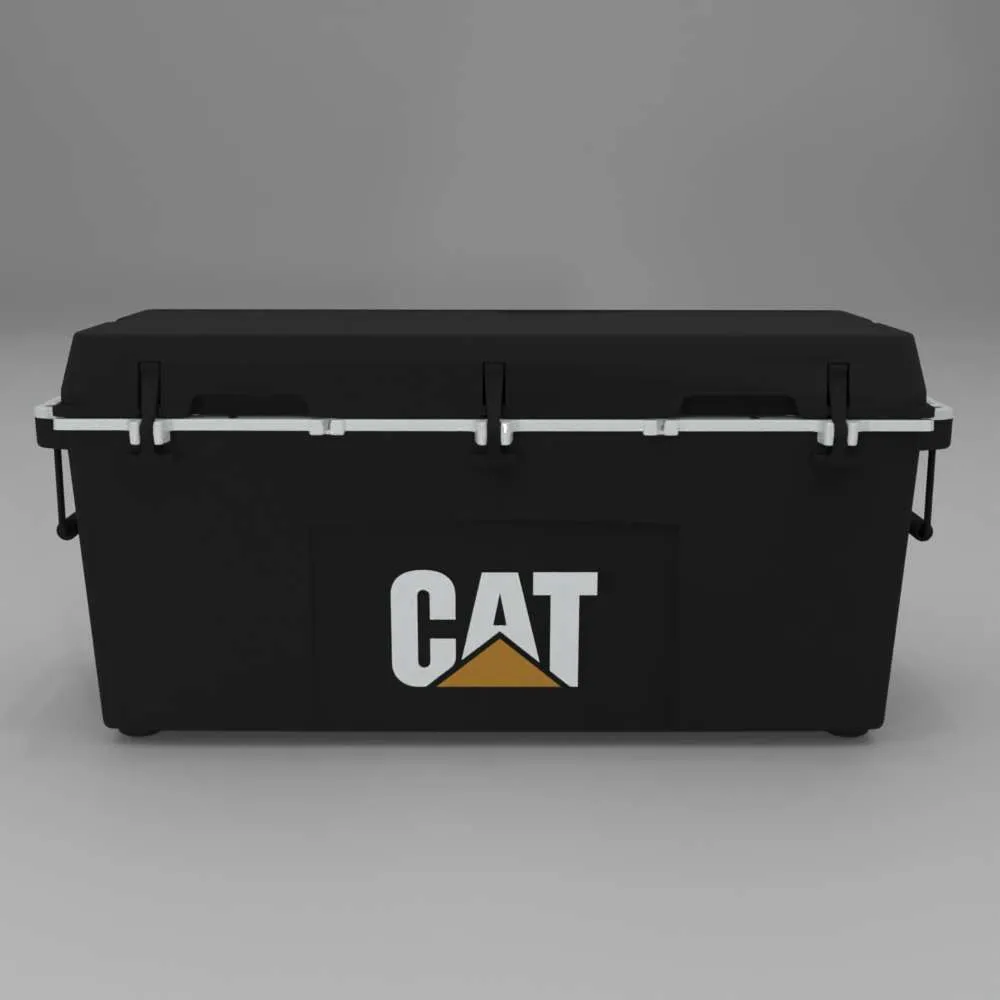 88 Quart Cooler Black