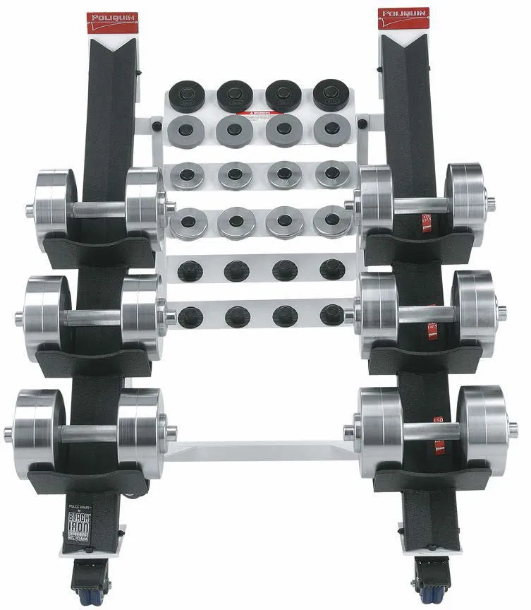 Adjustable Dumbbells Poles Apart® - Heavy Set #2