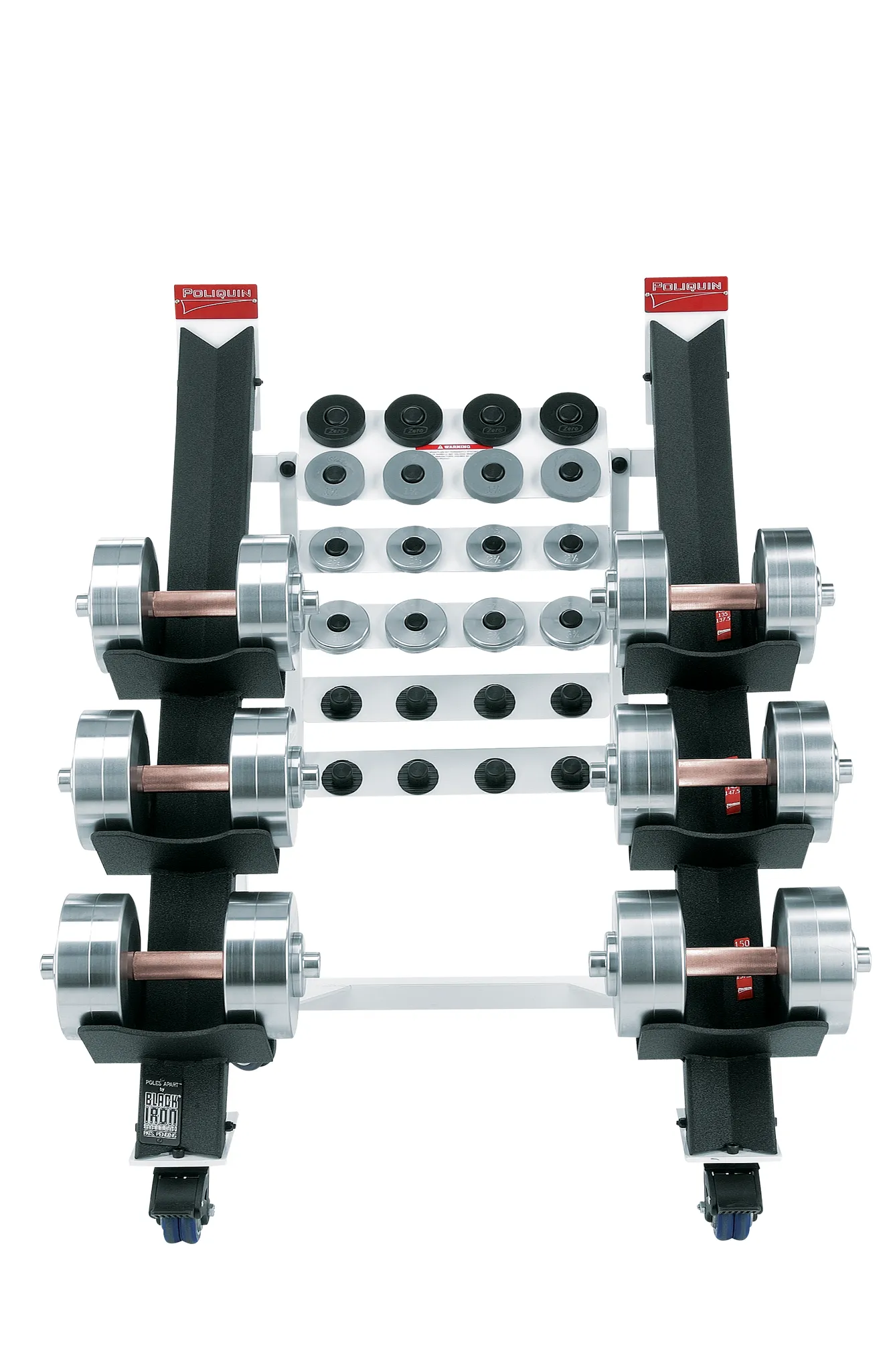 Adjustable Dumbbells Poles Apart® - Heavy Set #2