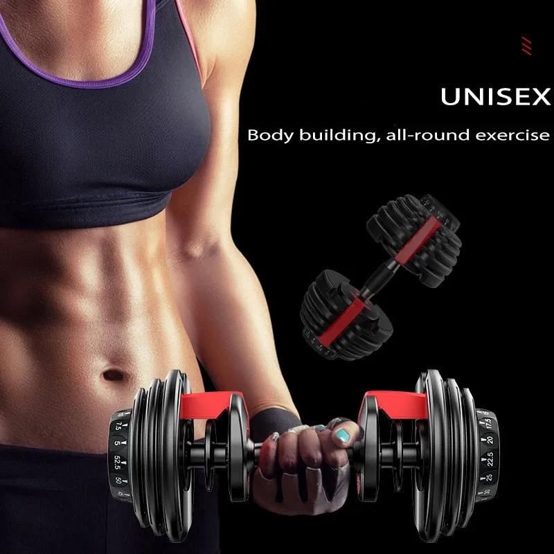 Adjustable Weight Workouts Dumbbells