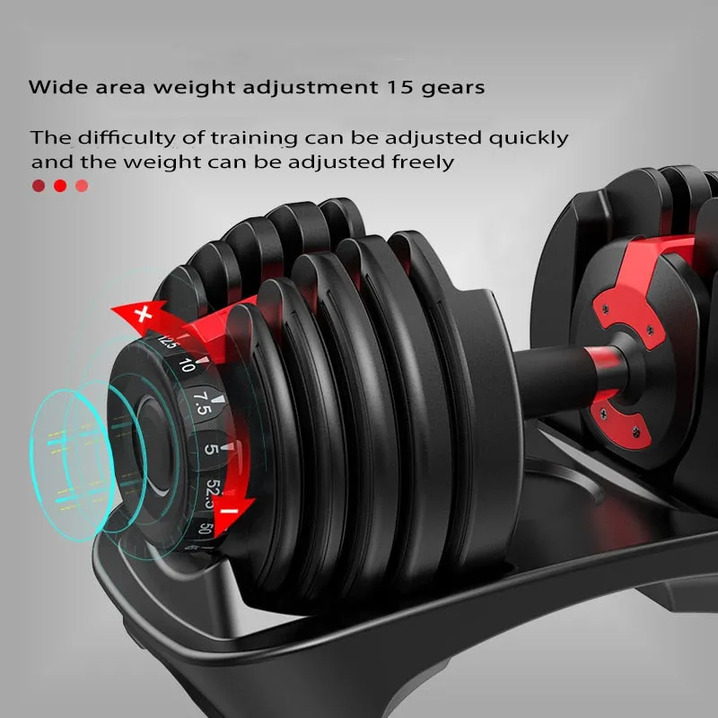 Adjustable Weight Workouts Dumbbells