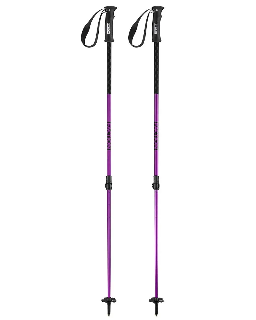 Agent Ski Poles - Purple 2025