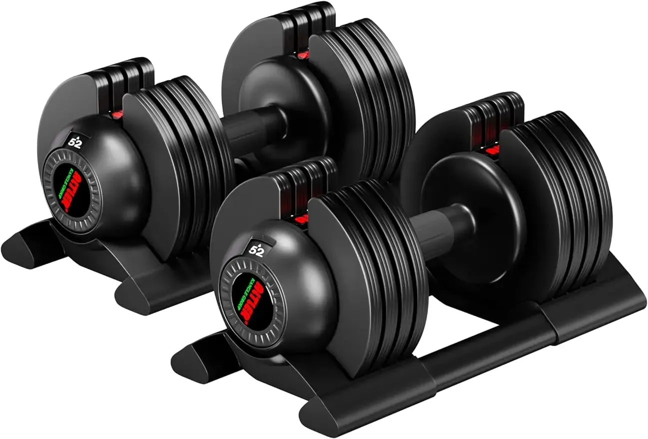 ALTLER Adjustable Dumbbell Set with Quick Dial System for Home Gym