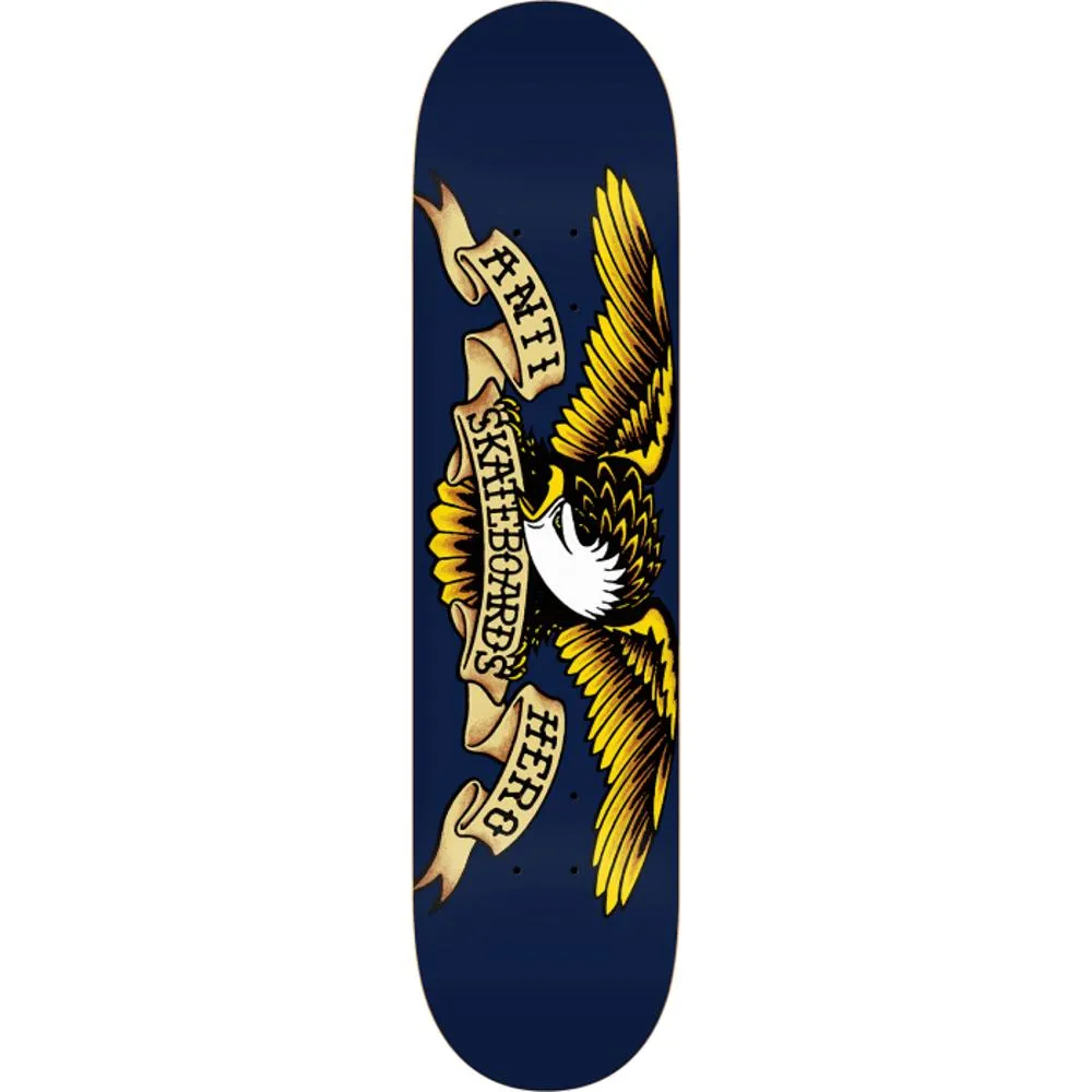 Antihero Classic Eagle 8.5" Navy Skateboard Deck