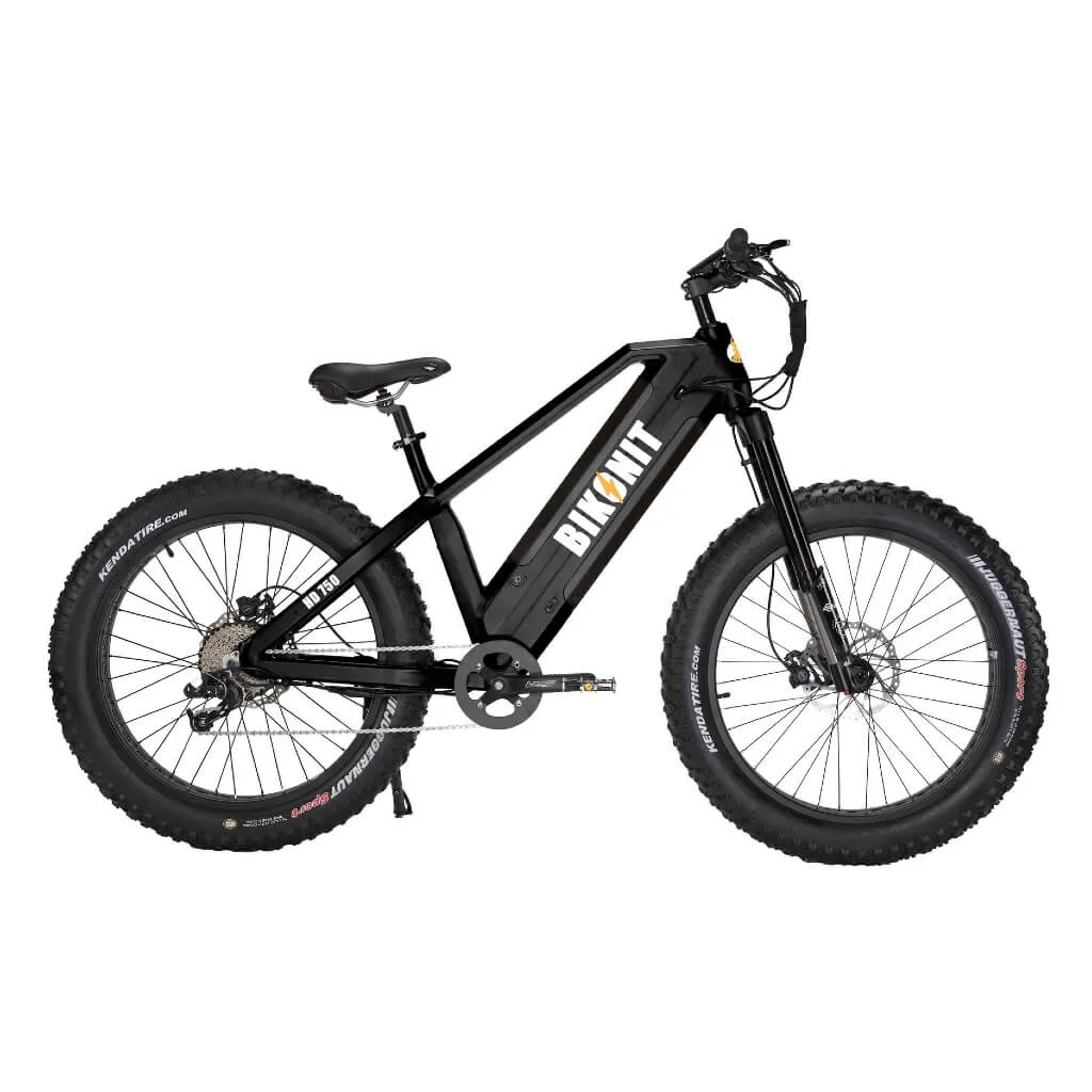 BIKONIT WARTHOG MD750 All Terrain 750W 48V Fat Tire Electric Mountain Bike