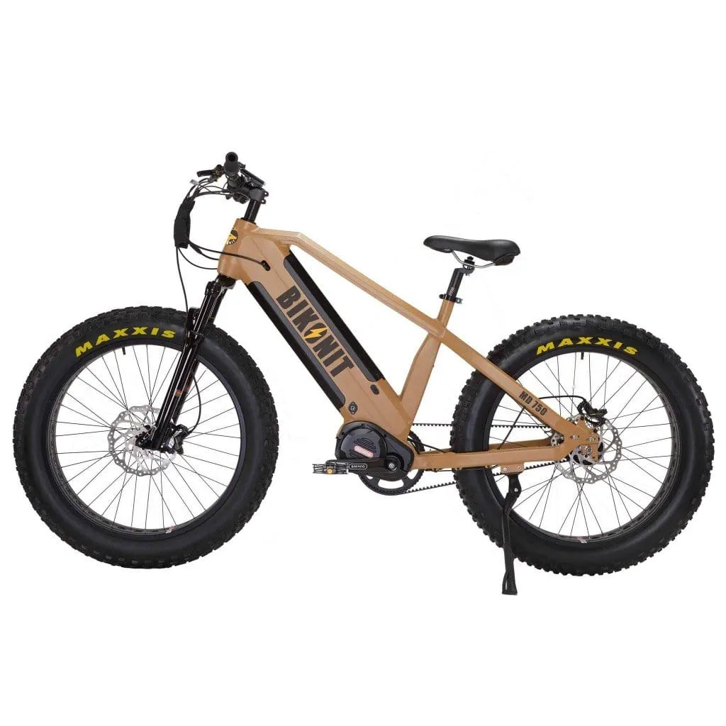 BIKONIT WARTHOG MD750 All Terrain 750W 48V Fat Tire Electric Mountain Bike