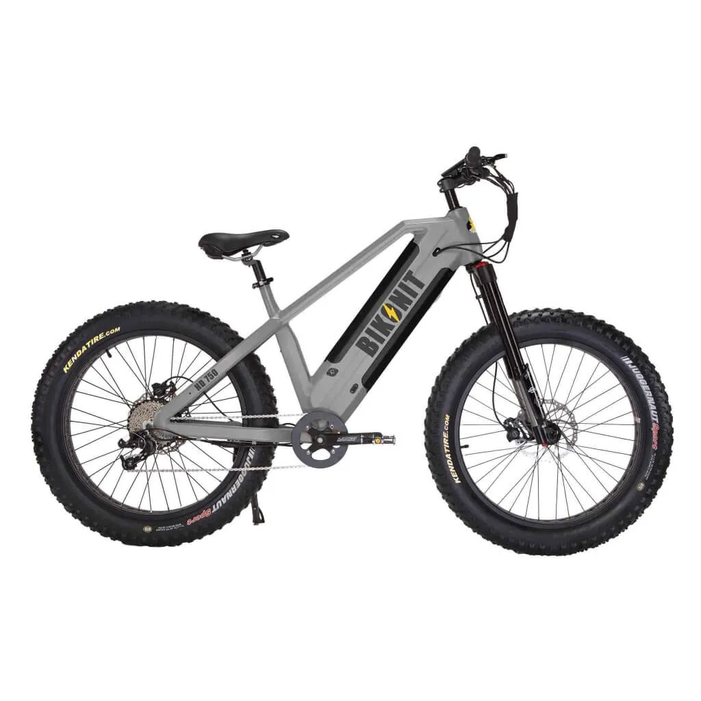 BIKONIT WARTHOG MD750 All Terrain 750W 48V Fat Tire Electric Mountain Bike