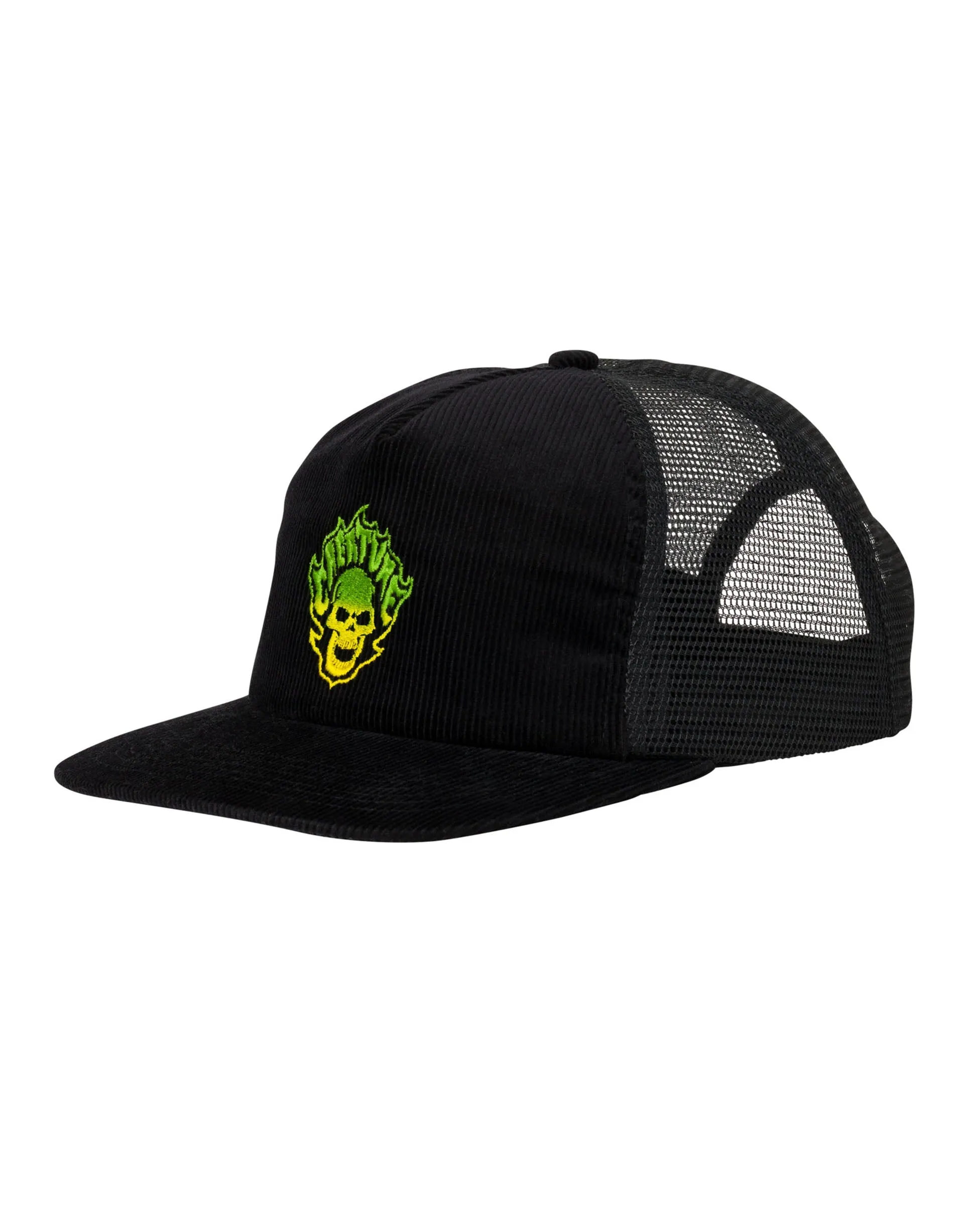 Bonehead Flame Mesh Trucker Hat