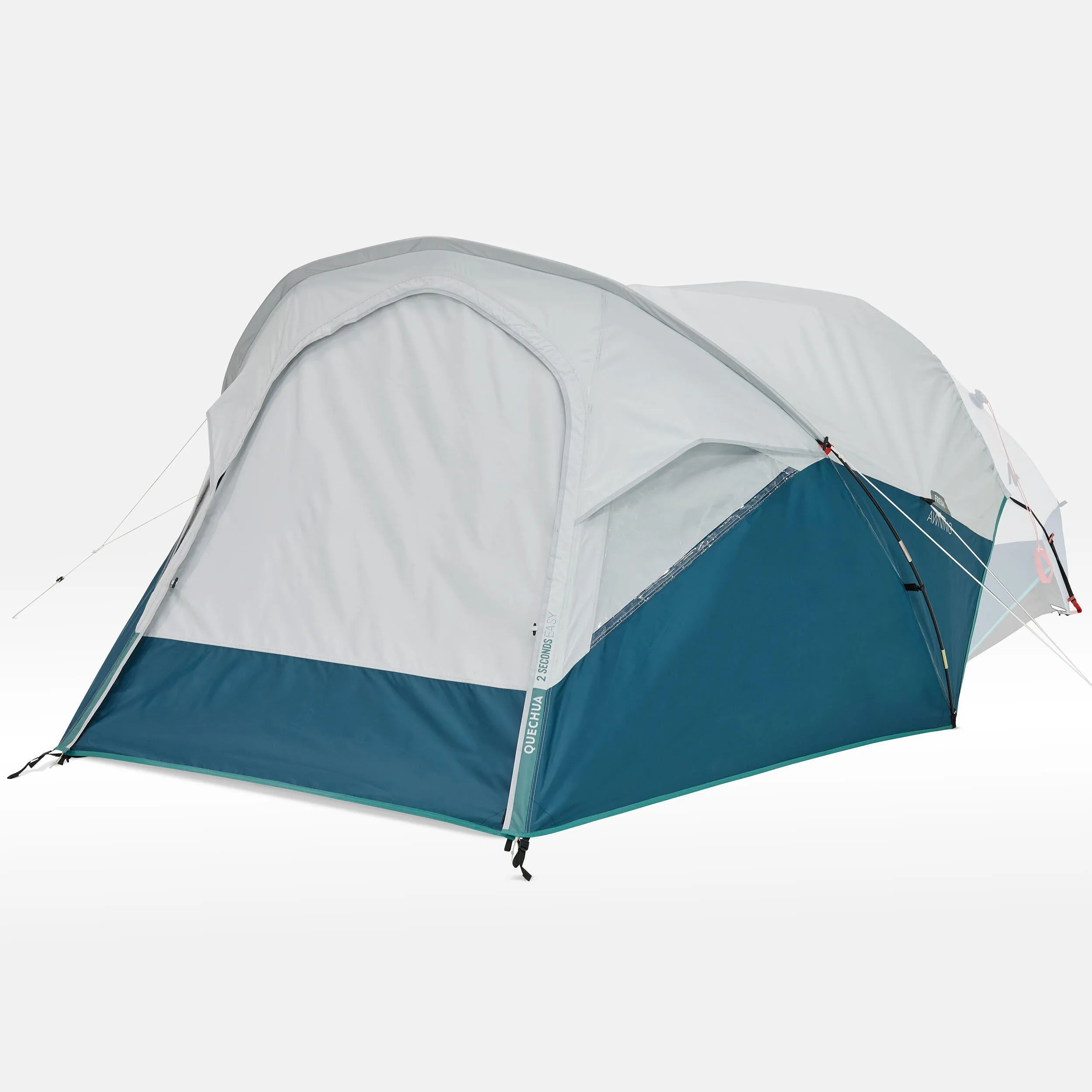 Canopy tent Quechua 2 Seconds Easy Fresh, white/blue