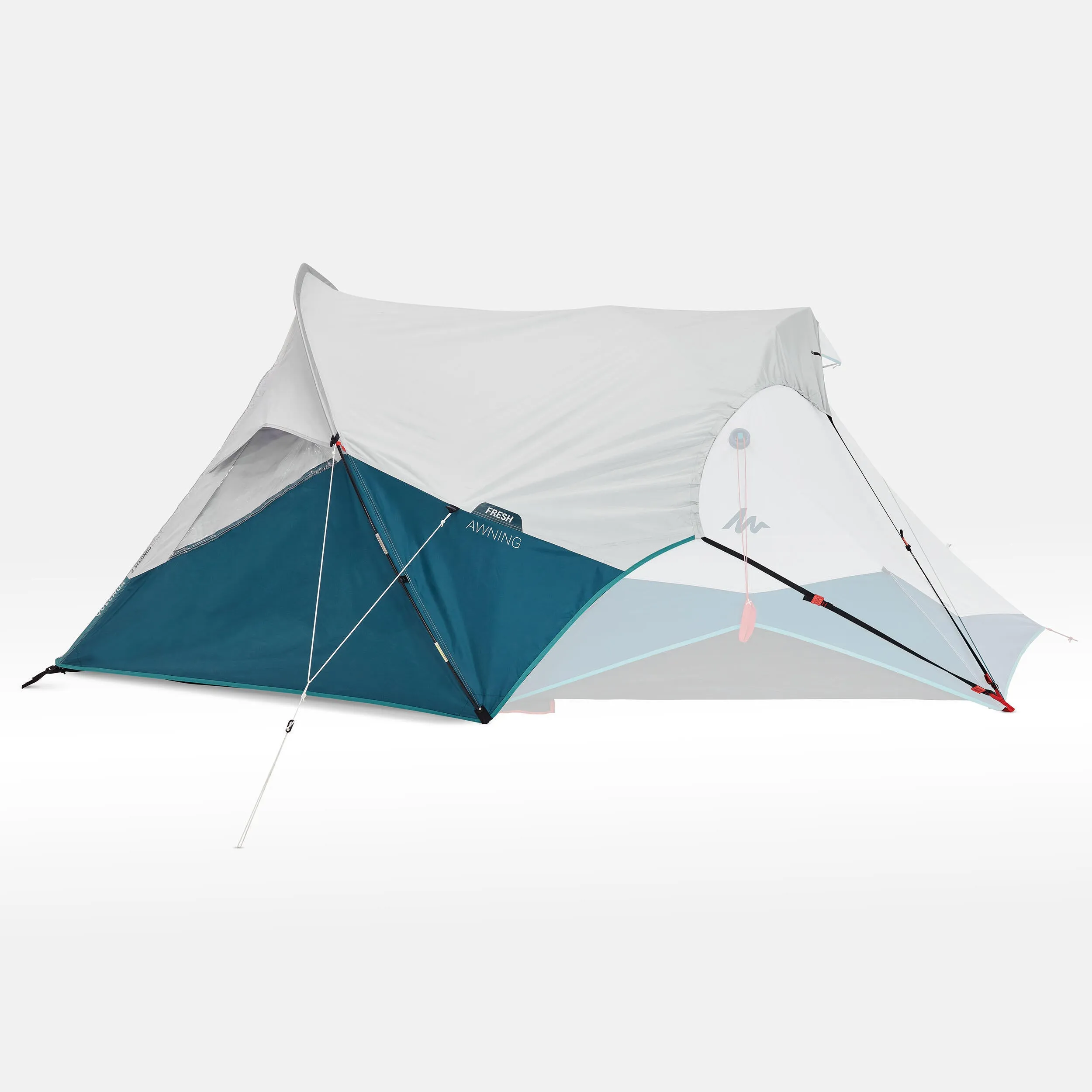 Canopy tent Quechua 2 Seconds Easy Fresh, white/blue