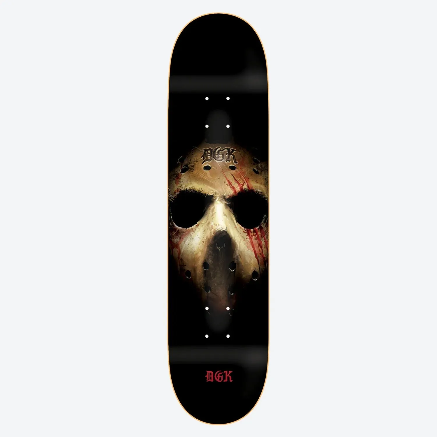 DGK Slasher Skateboard Deck - 8.38" Black