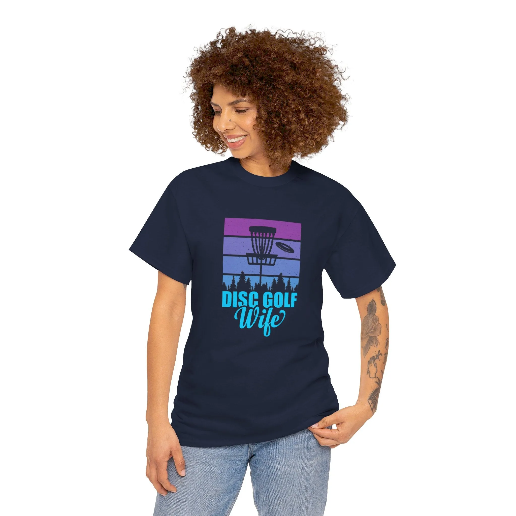 Disc Golf Unisex Heavy Cotton Tee