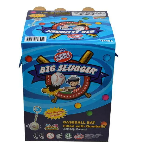 Dubble Bubble Big Slugger Baseball Bat Filled with Gumballs