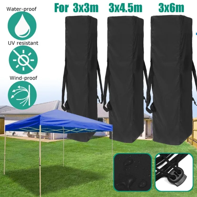 Dustproof Sun Protection Canopy Tent Storage Bag, Size: 140 x 34 x 34cm(Black)