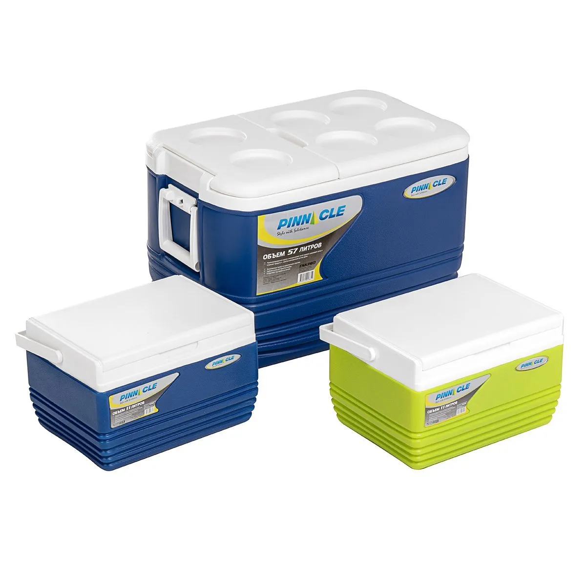 Eskimo Ice Chests Outdoor Set | 3 pcs | Camping Ice Coolers | CLEARANCE