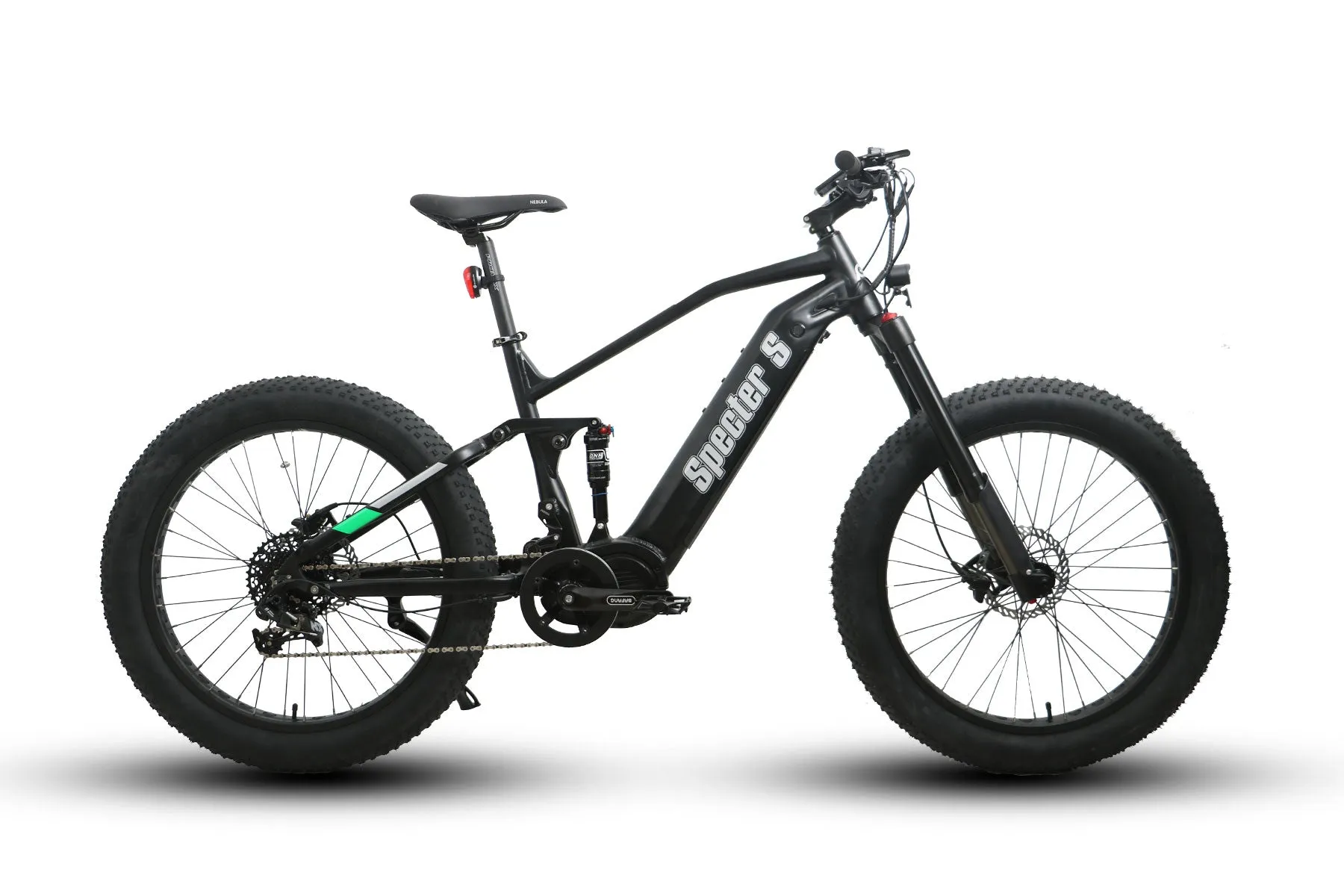 Eunorau Specter S 48V 1000W Full Suspension Dual Battery Electric Hunting Mountain Bike