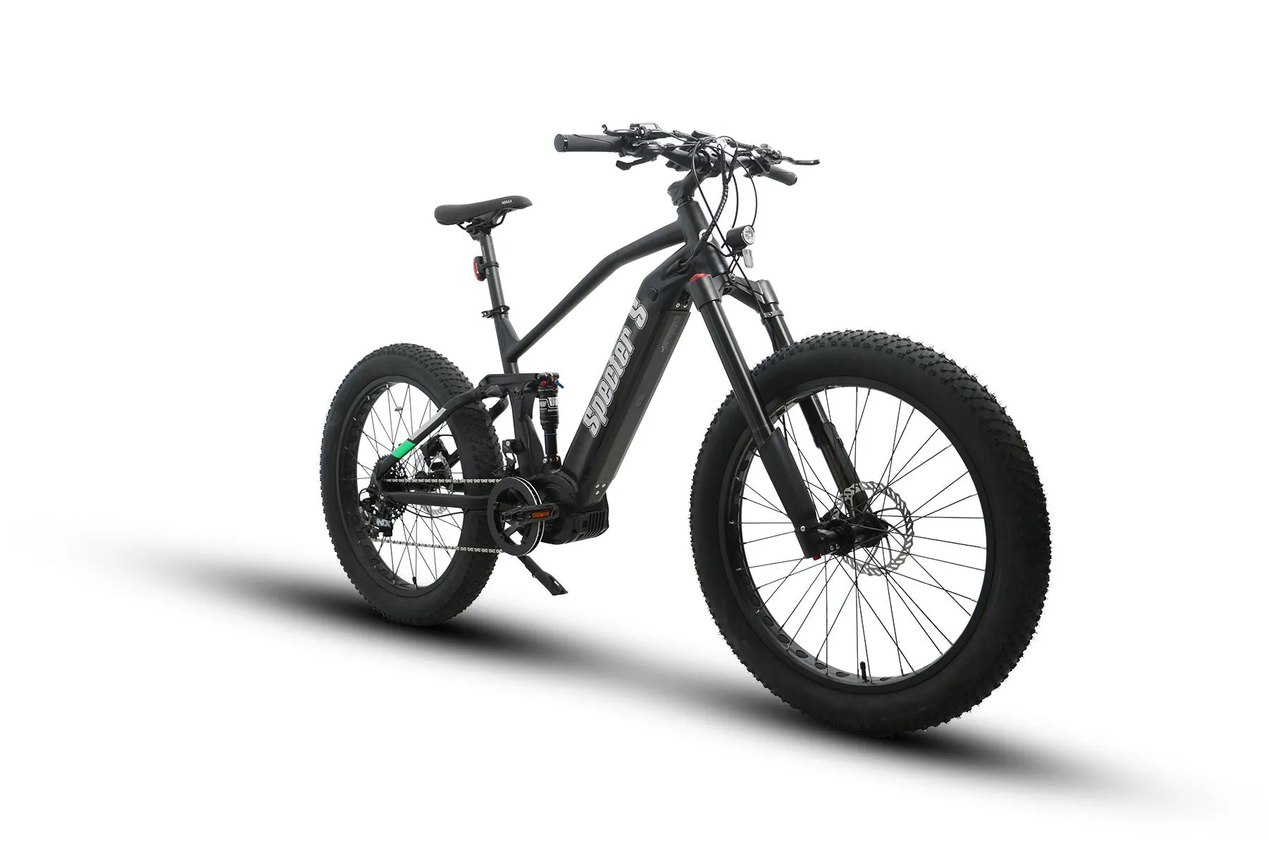 Eunorau Specter S 48V 1000W Full Suspension Dual Battery Electric Hunting Mountain Bike