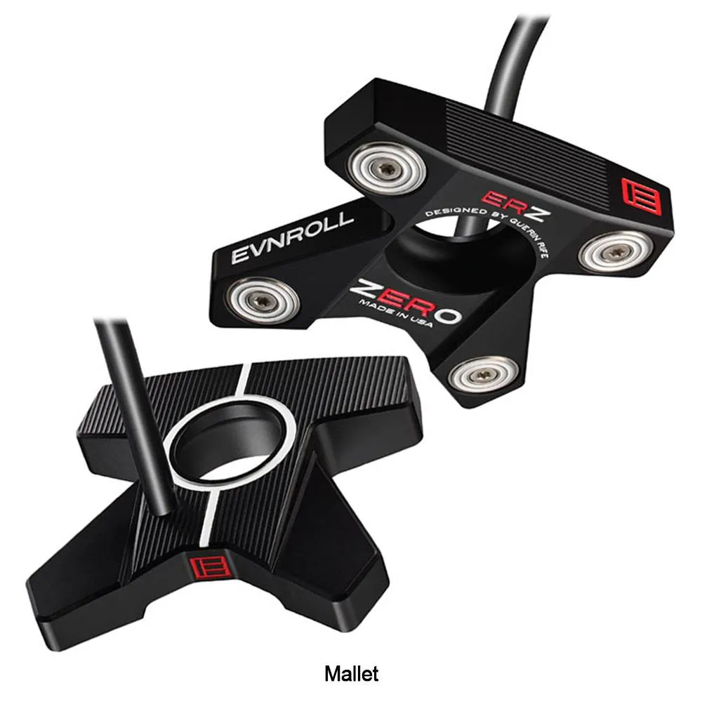 Evnroll ER ZERO Black Gravity Balanced Mallet Putter 2022