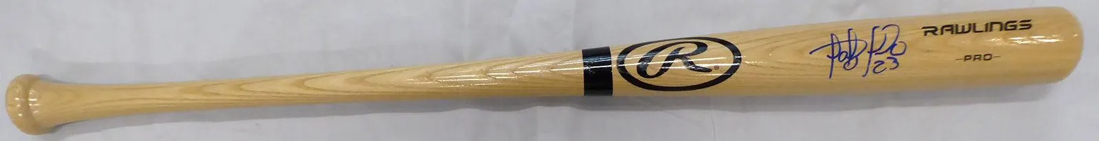 Fernando Tatis Jr. Autographed Blonde Rawlings Bat San Diego Padres Beckett BAS Stock #179065