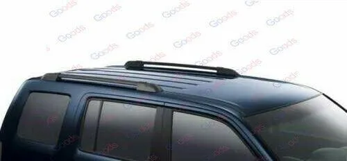 Fit 2009-2015 Honda Pilot Aluminum Roof Rack Side Rails Set Luggage Carrier Bar