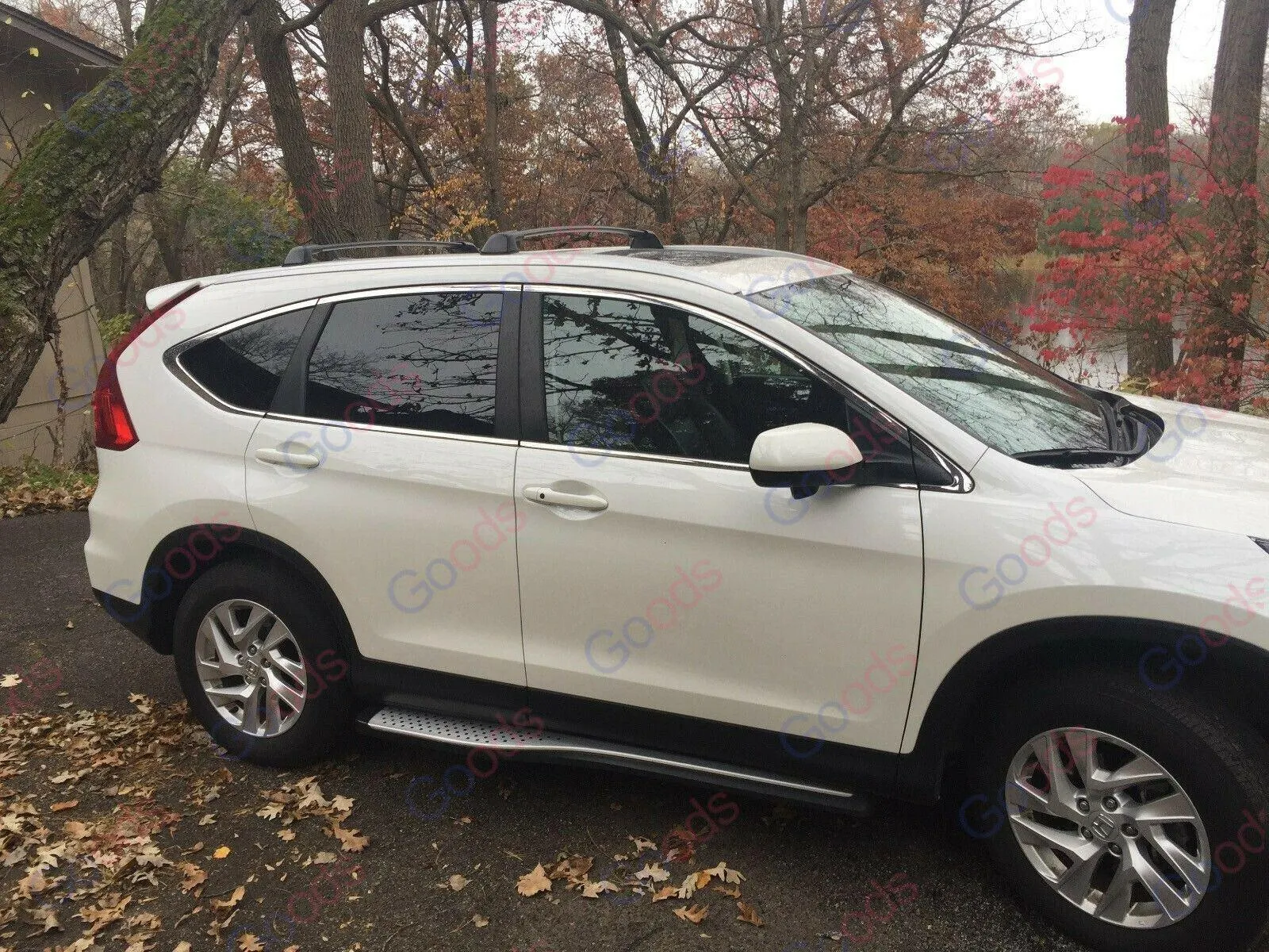 Fit 2012-2016 Honda CRV CR-V Black OE Factory Style Roof Rack Cross Bar