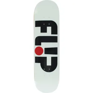 Flip Odyssey Logo 8.25" White Skateboard Deck