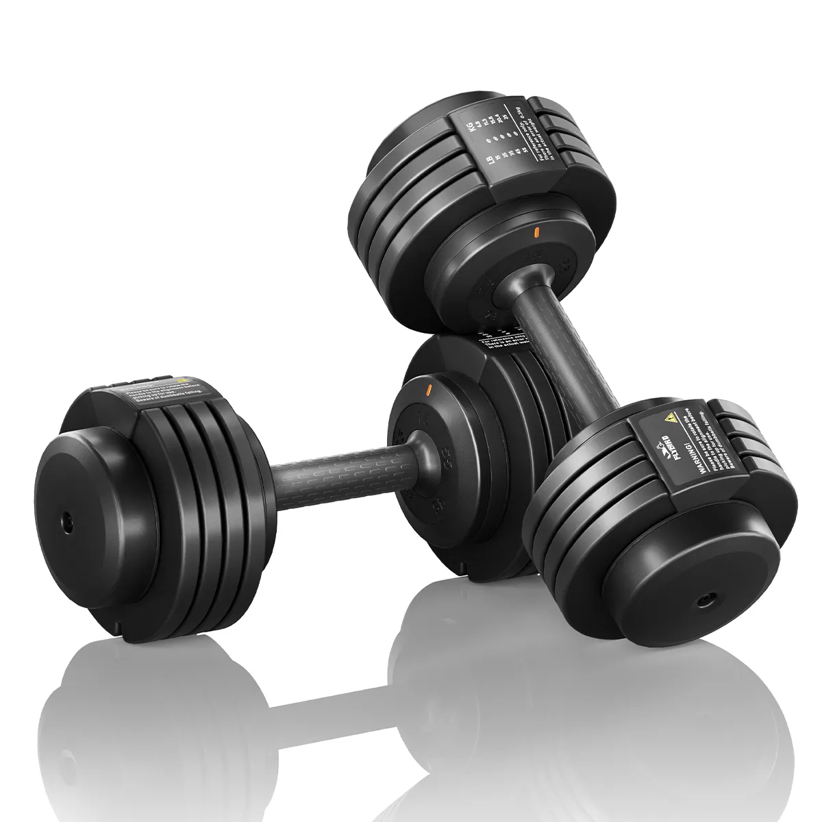 FLYBIRD 55Lbs Adjustable Dumbbell Pair