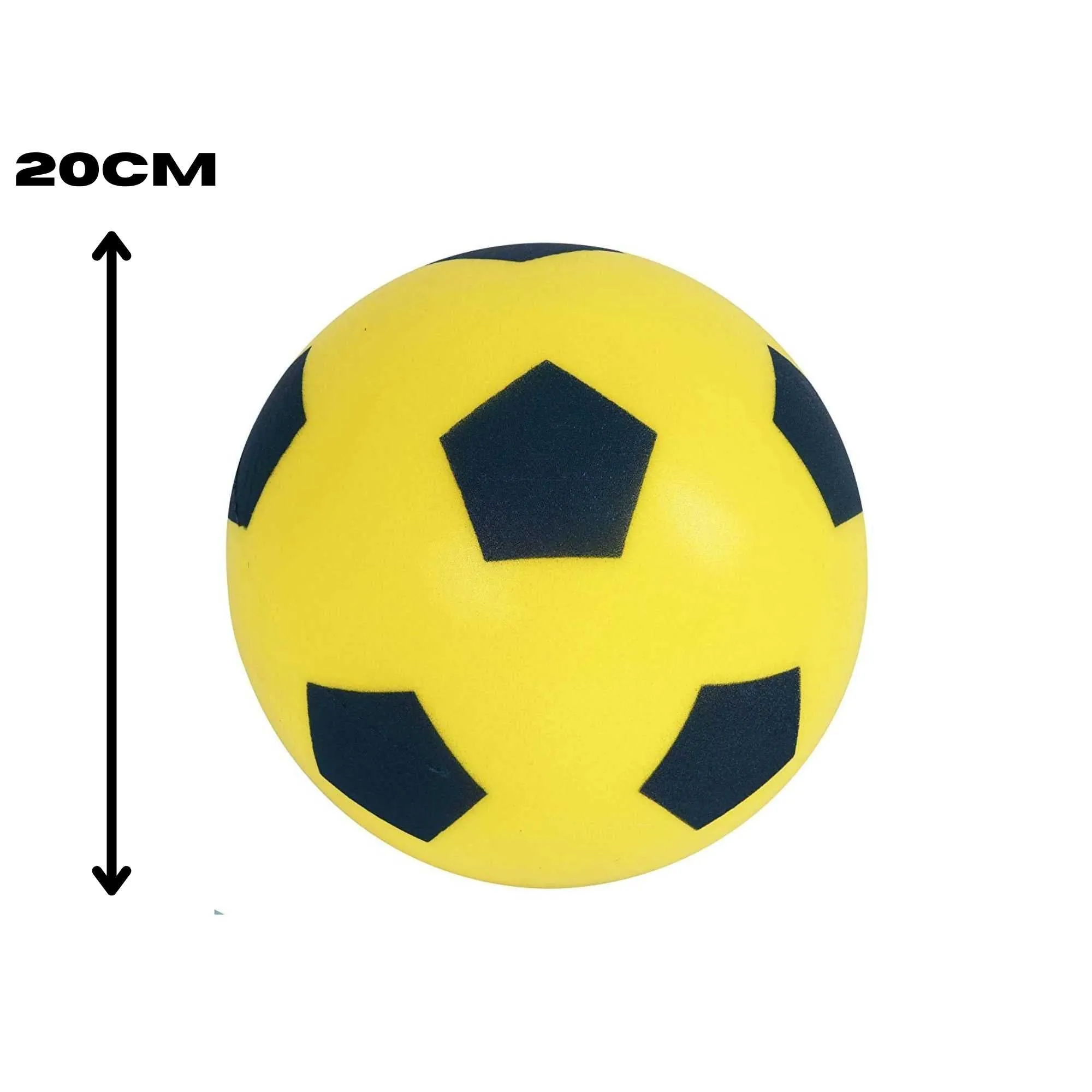 Foam Footballs | Pack of 3 | Blue, Yellow, Red