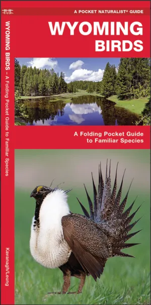 FOLDING POCKET GUIDE WYOMING BIRDS