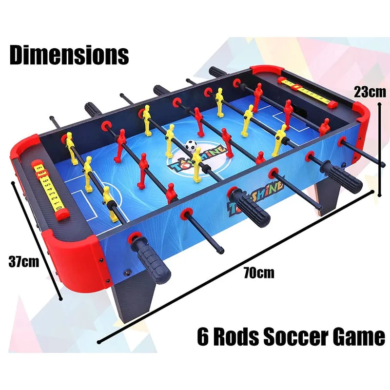 Foosball Indoor Table Soccer Game (Mid-Sized)