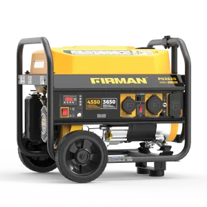 Gas Portable Generator 4550W Recoil Start 120/240V