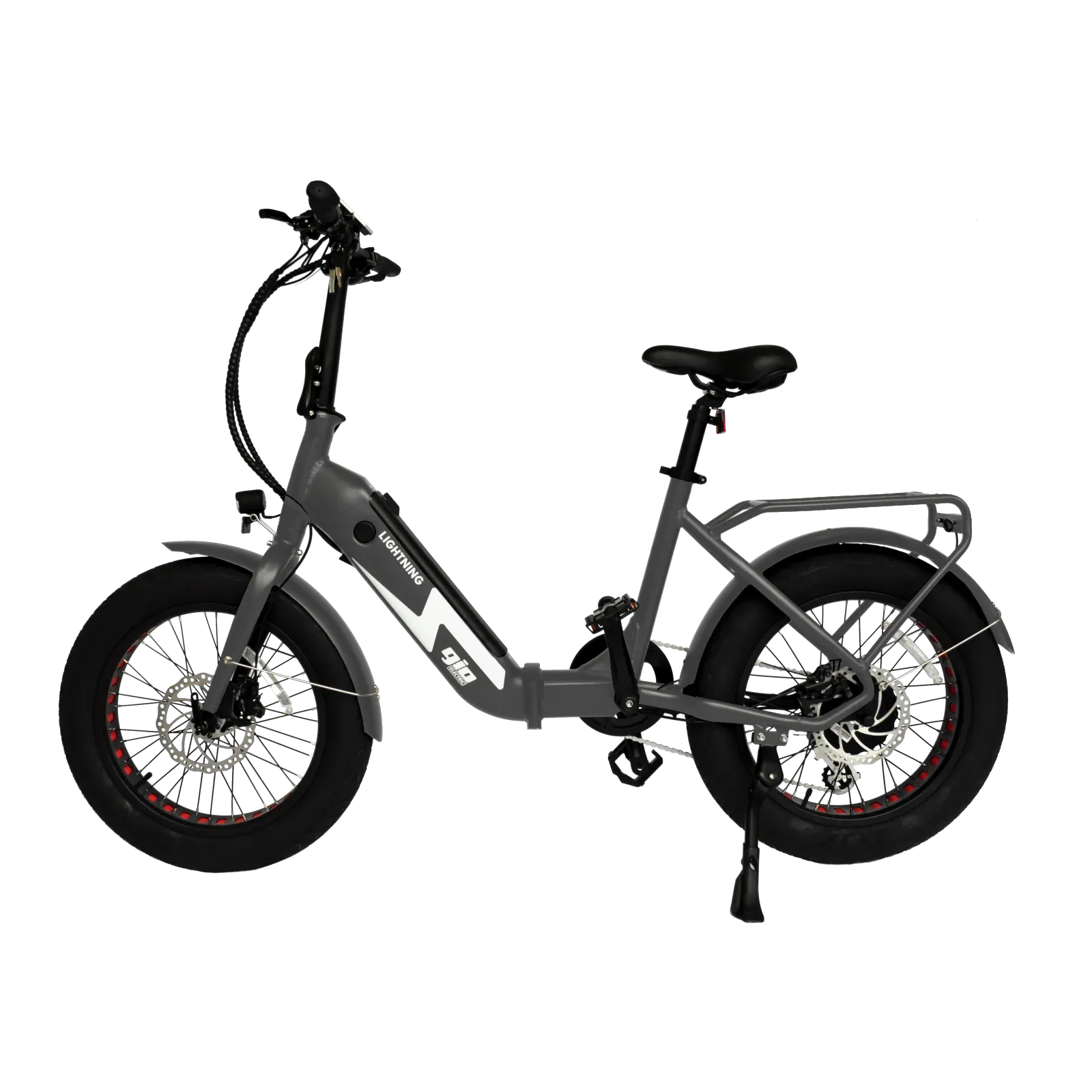 Gio Electric Lightning Fat Tire Folding Electric Bike