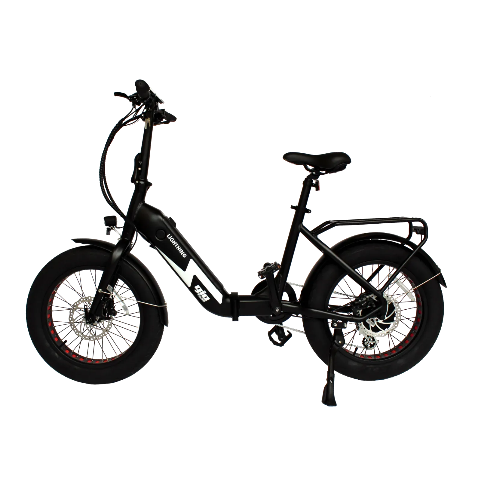 Gio Electric Lightning Fat Tire Folding Electric Bike