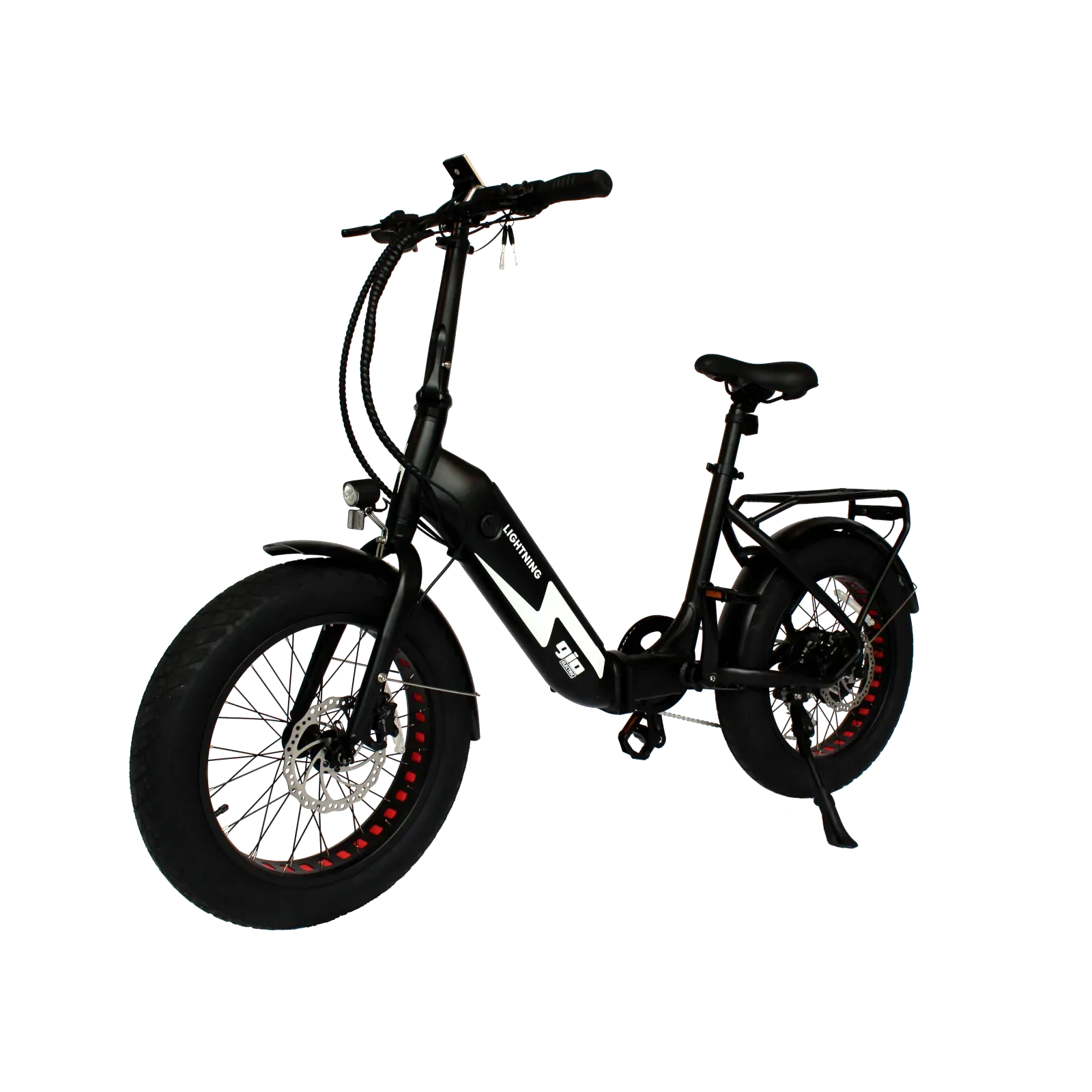 Gio Electric Lightning Fat Tire Folding Electric Bike