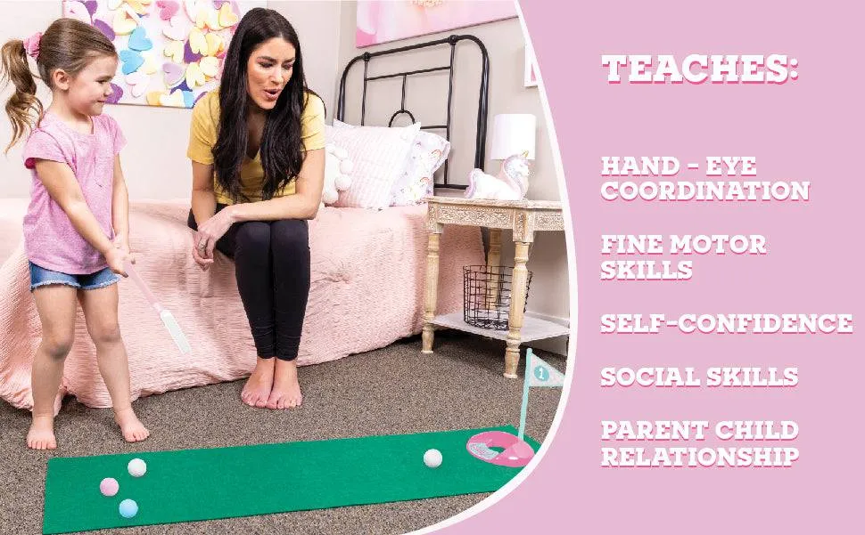 Girls Toy Golf Set