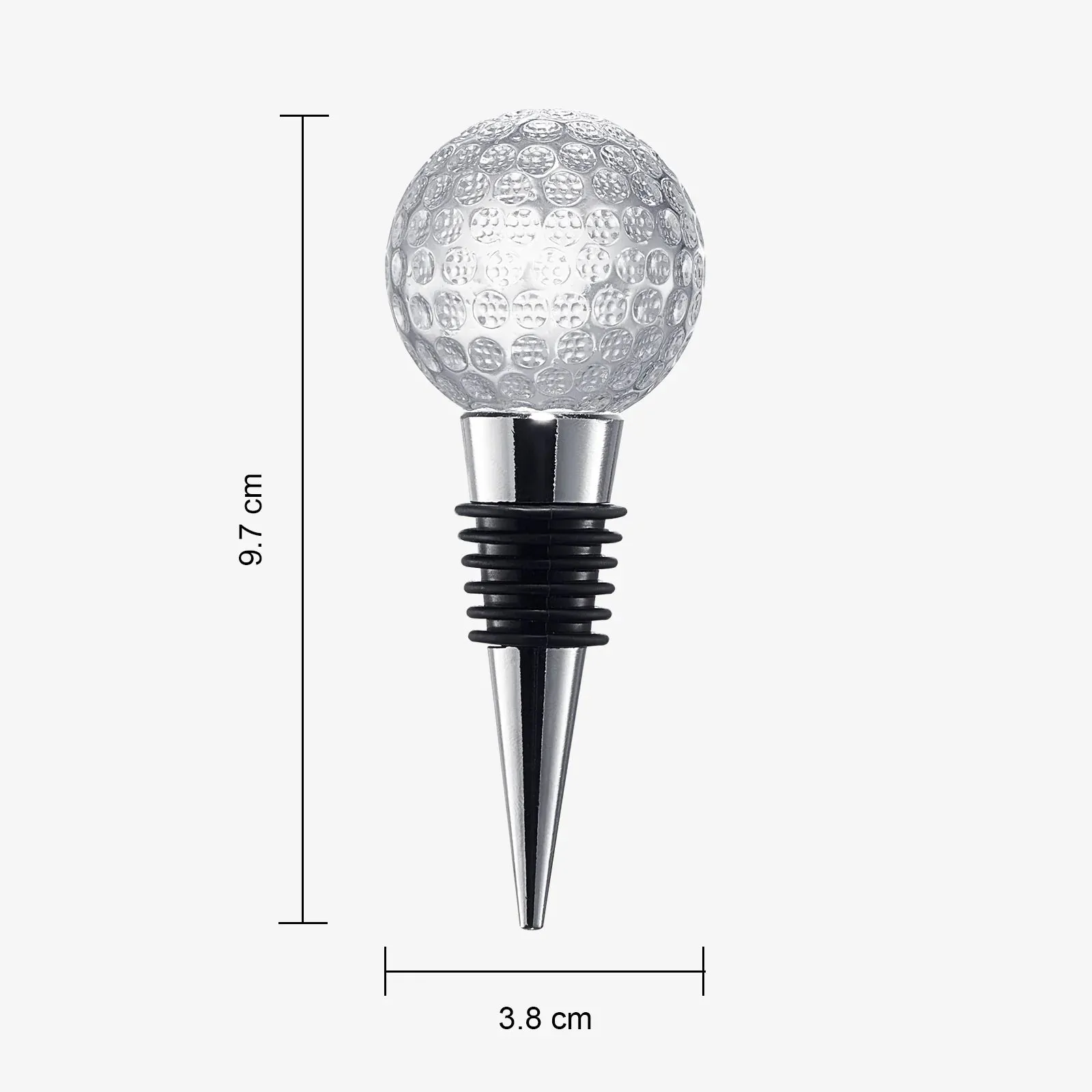 Golf Ball Bottle Stopper