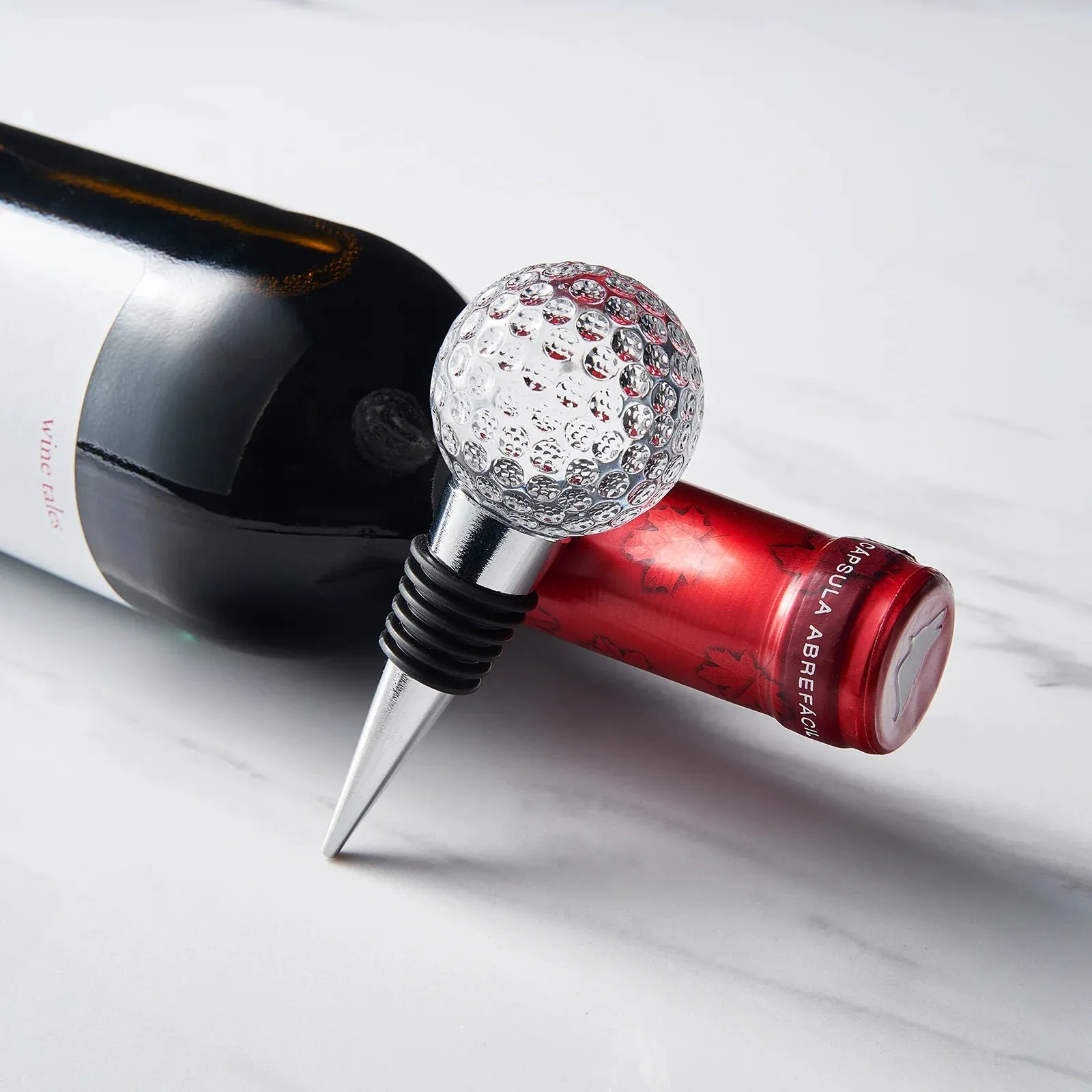 Golf Ball Bottle Stopper