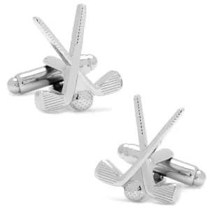 Golf Clubs Cufflinks