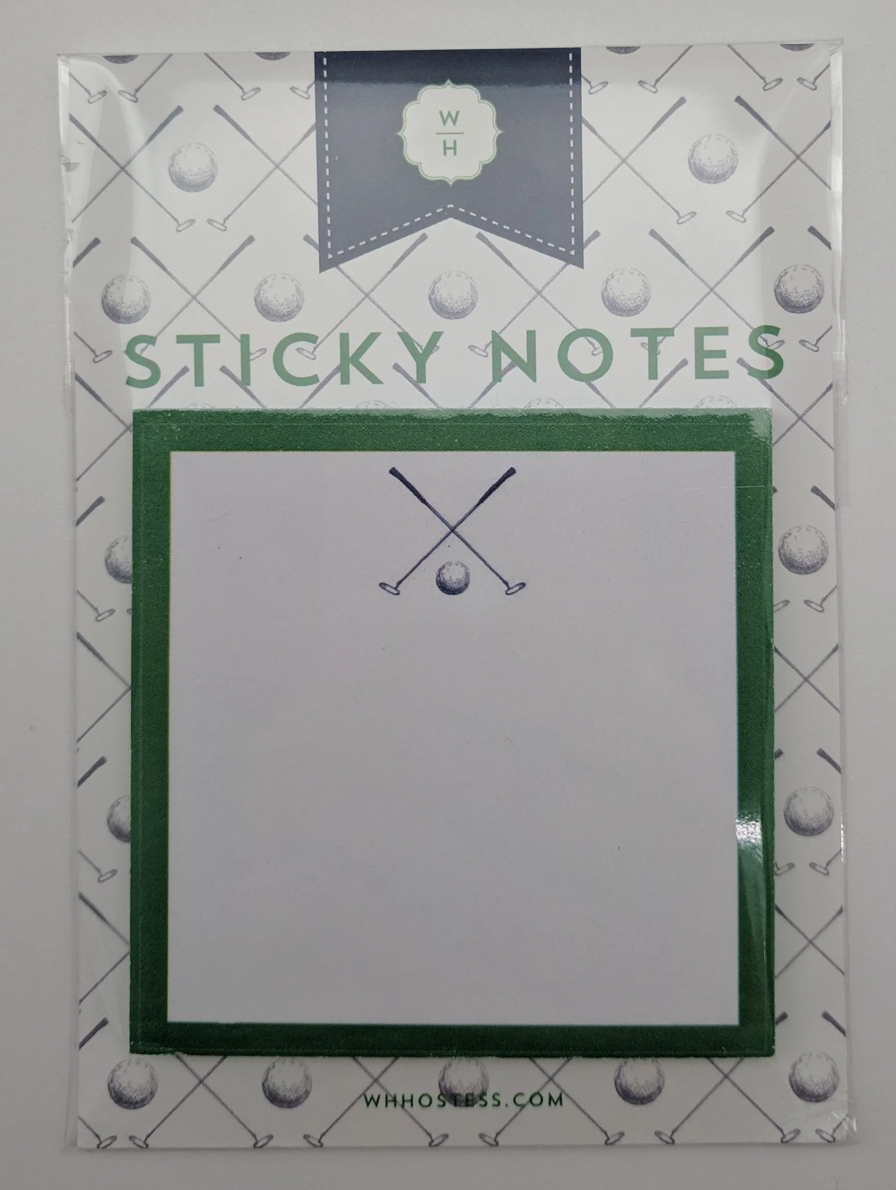 GOLF STICKY NOTES - WHH - GOLF