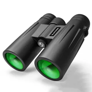 High Power Telescope BK4 Prism Optical Lenses 12x42 Binoculars for Outdoor Watching Camping