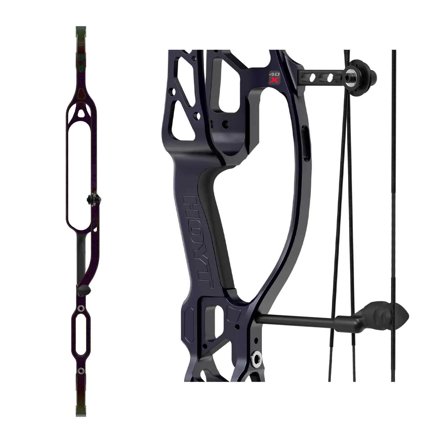 Hoyt Concept X 40 Compound Target Bow with Standard Limbs