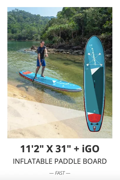 Inflatable Stand Up Paddle boards - by Starboard