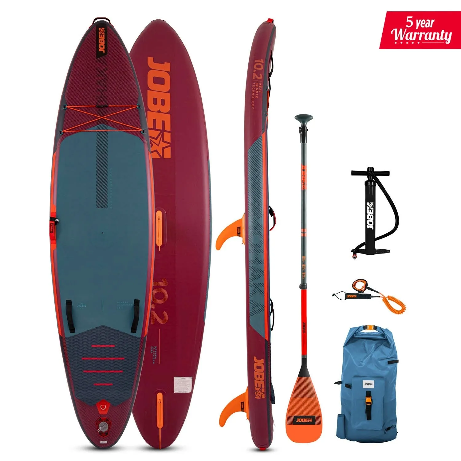 Jobe Mohaka 10.2 Inflatable Paddle Board Package  486422002-PCS.