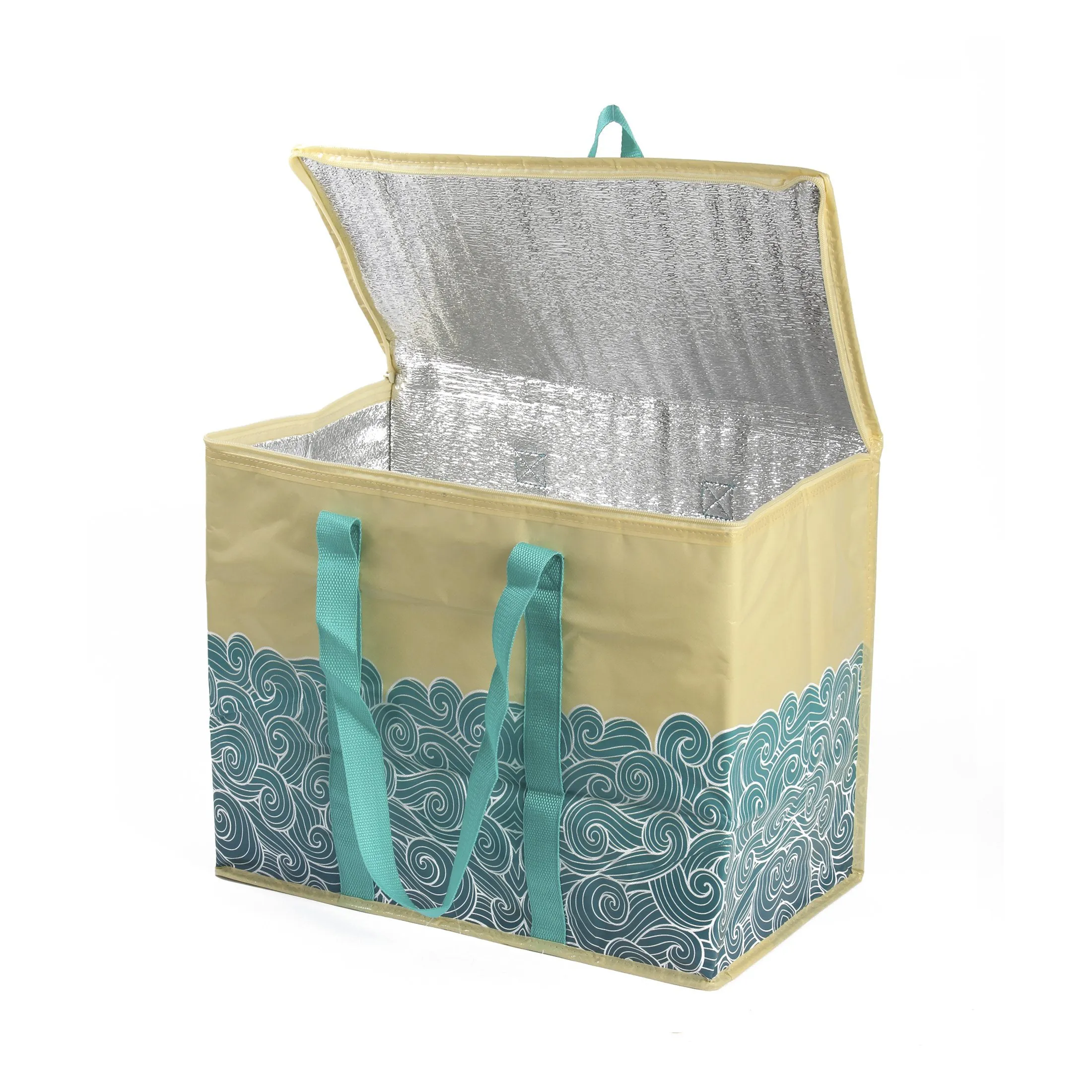 Large Laminated Non-Woven Insulated Box Bag