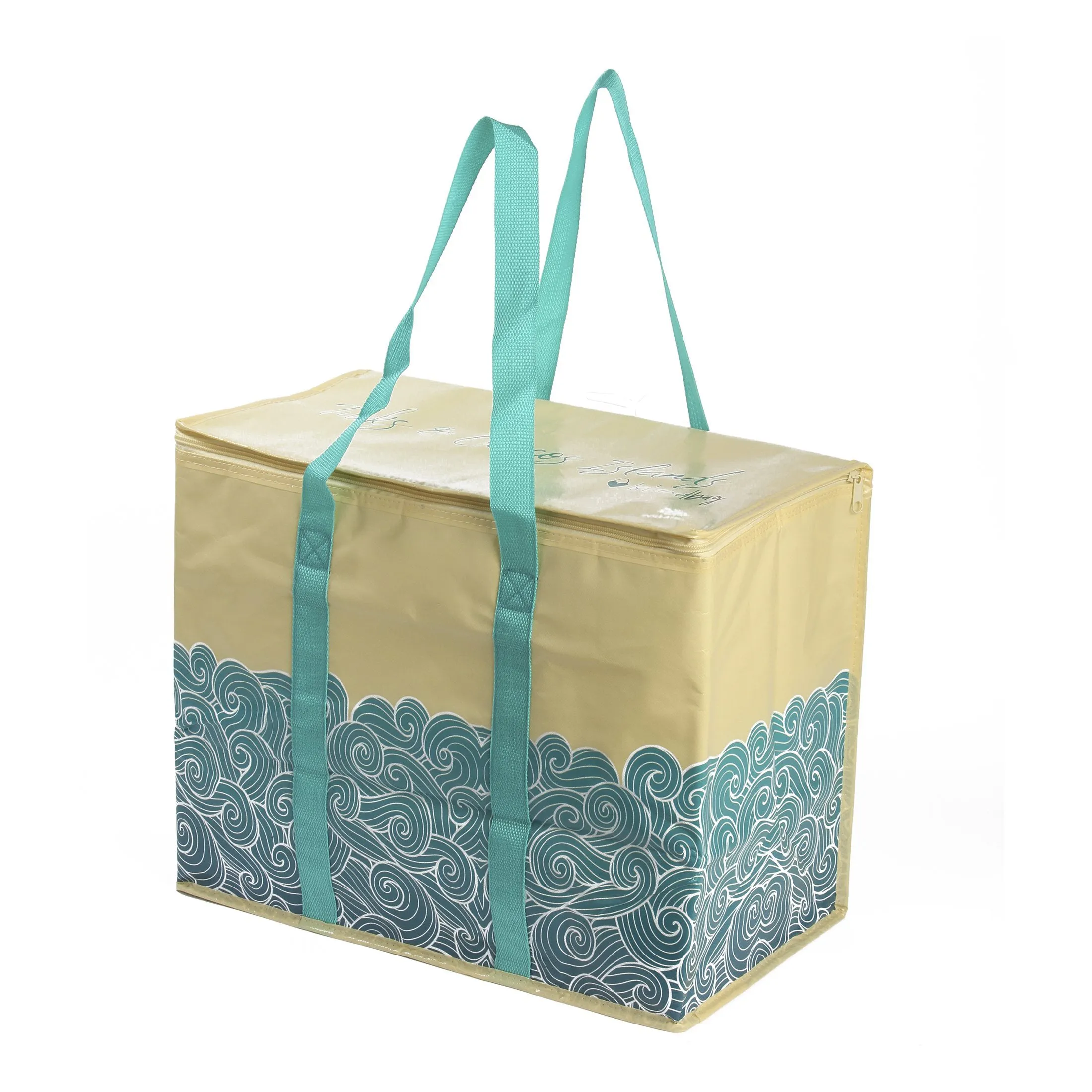 Large Laminated Non-Woven Insulated Box Bag