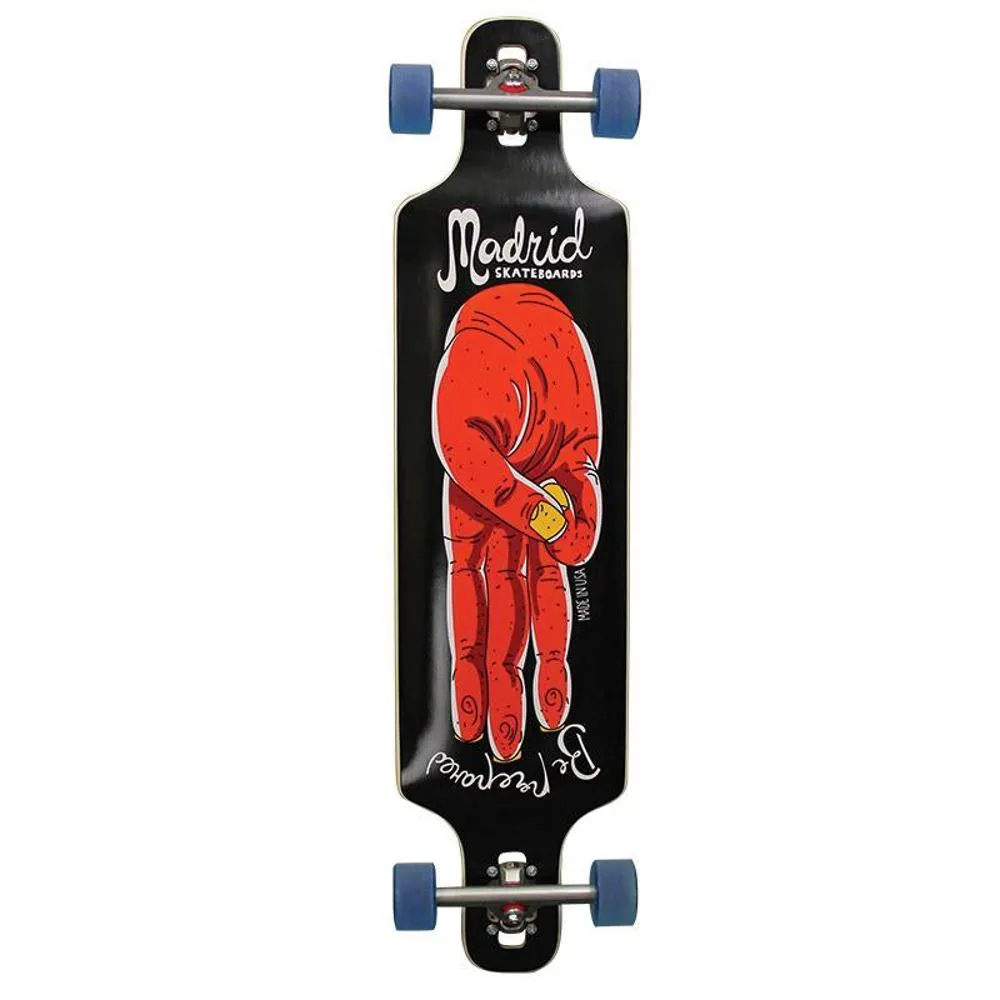 Madrid Salute Freeride 41 inch Drop Through Longboard - Complete