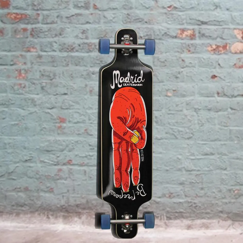 Madrid Salute Freeride 41 inch Drop Through Longboard - Complete