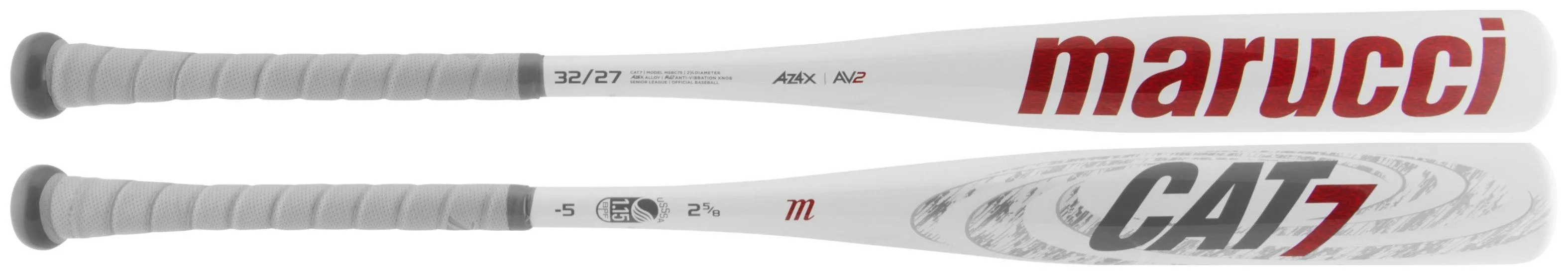 Marucci Cat7 Senior Youth 2 5/8 Baseball Bat -5: MSBC75